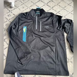 Callaway Golf Quarter Zip NEW WITH TAGS - Black